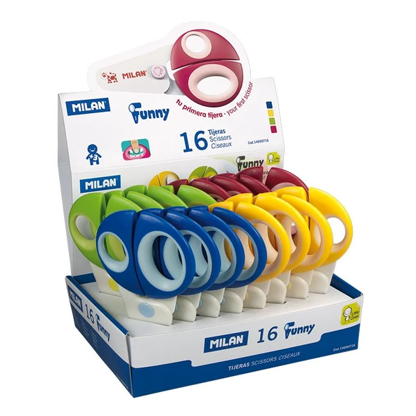 MILAN 14690716 FUNNY ÇOCUK MAKASI - 16 LI ürün görseli 1