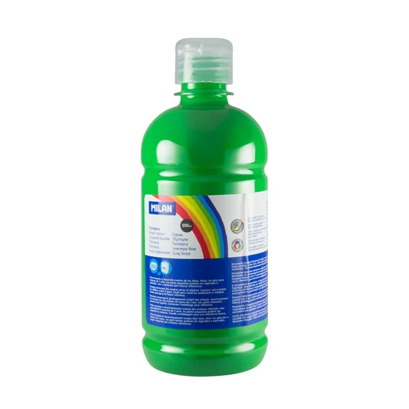 MILAN 3660 GUAJ BOYA AÇIK YEŞİL ŞİŞE - 500ML ürün görseli 1
