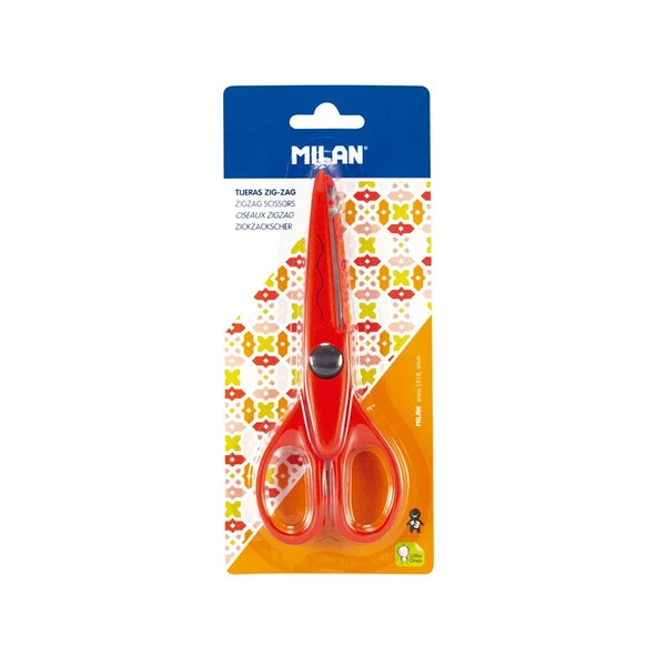 MILAN 14930901 ZIGZAG KESİMLİ ÇOCUK MAKASI ürün görseli 1