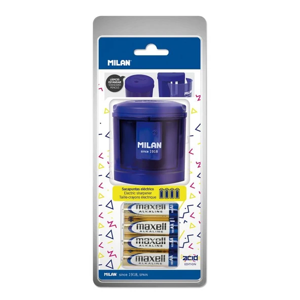 MILAN BWM10149 ELEKTRİKLİ KALEMTRAŞ(ACID) - MAVİ ürün görseli 1