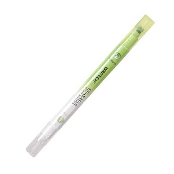WRITECH W-822 SİLİNEBİLİR FOSFORLU KALEM NEON YEŞİL - 12'Lİ KUTU ürün görseli 1