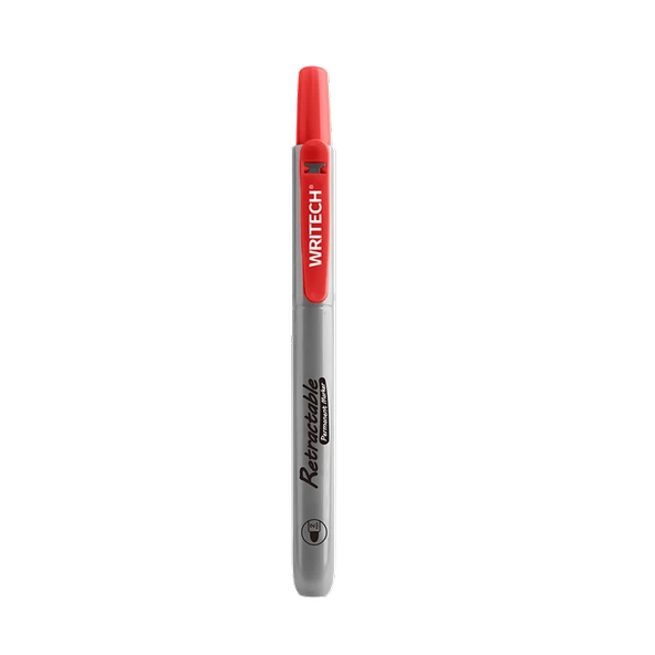 WRITECH W-805P BASMALI PERMANENT KALEM REFILL KIRMIZI - 12'Lİ KUTU ürün görseli 1