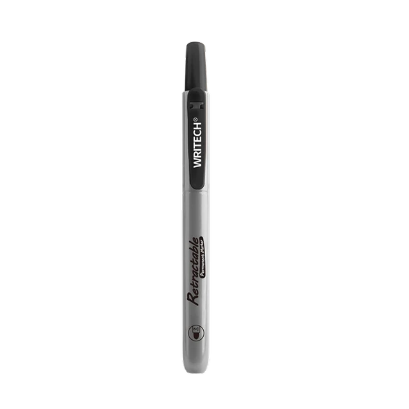 WRITECH W-805P BASMALI PERMANENT KALEM REFILL SİYAH - 12'Lİ KUTU ürün görseli 1