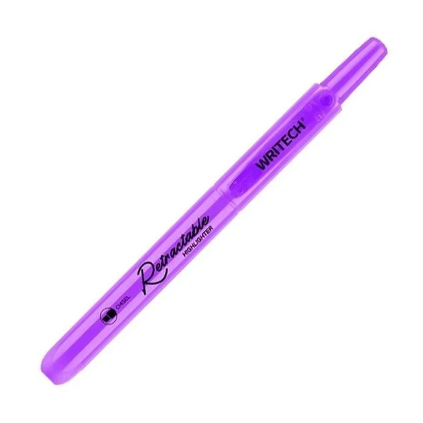 WRITECH W-805S BASMALI FOSFORLU KALEM NEON MOR - 12'Lİ KUTU ürün görseli 1