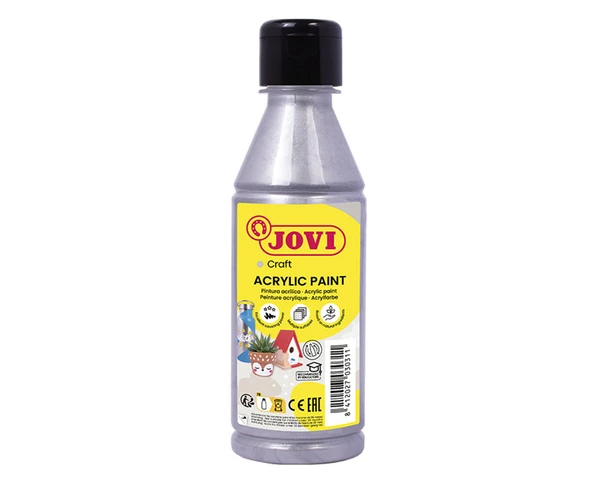 JOVI 680 JOVIDECOR AKRİLİK BOYA 250ML GÜMÜŞ ürün görseli 1