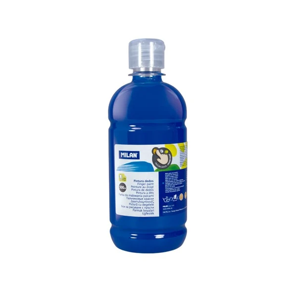 MILAN 31652 PARMAK BOYASI MAVİ ŞİŞE - 500ML ürün görseli 1
