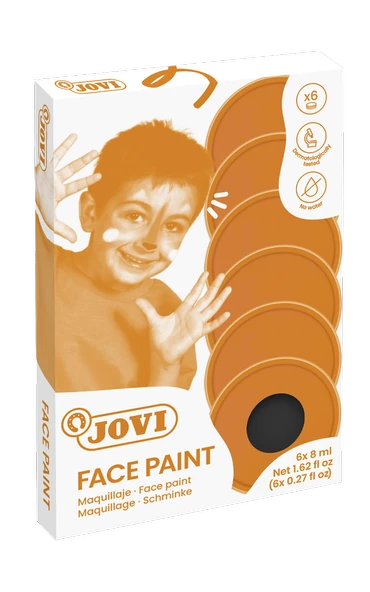 JOVI 171U KREM YÜZ BOYASI 8ML SİYAH - 6'LI KUTU ürün görseli 1