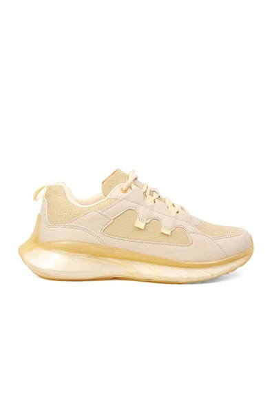 Bej Kadın Spor Ayakkabı Sneaker ürün görseli 1