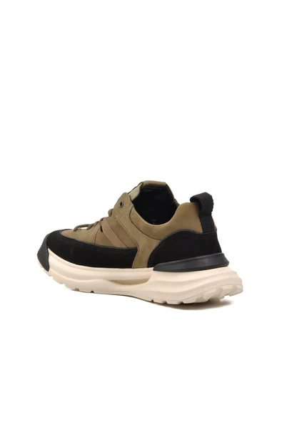 Haki Yeşil Erkek Sneaker - Resim 4