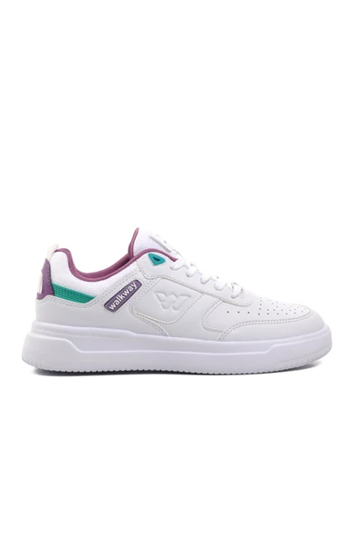 Beyaz Mor Unisex Sneaker ürün görseli 1