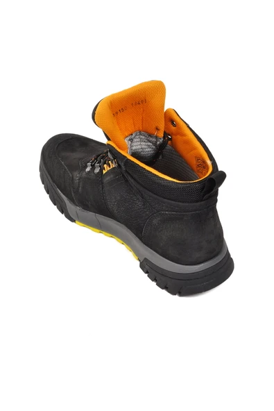 Siyah Nubuk Trekking Outdoor Bot - Resim 4