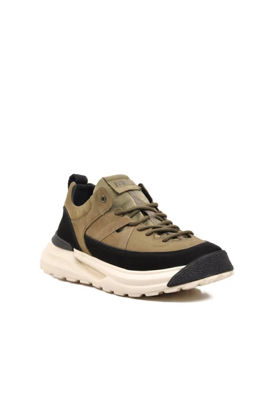 Haki Yeşil Erkek Sneaker - Resim 3