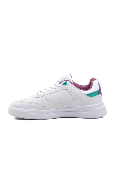 Beyaz Mor Unisex Sneaker - Resim 2