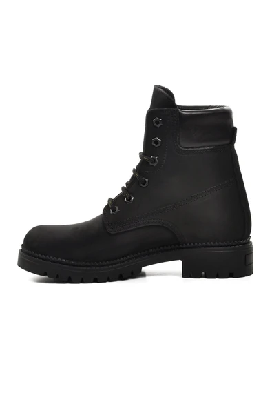Siyah Nubuk Unisex Bot - Resim 2