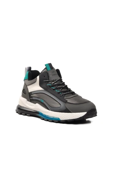 Gri Erkek Sneaker - Resim 3