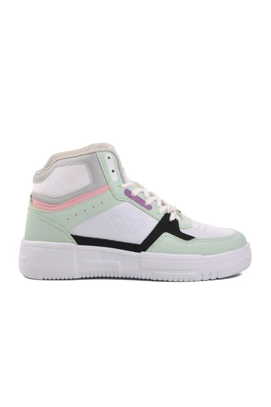 Beyaz Su Yeşili Unisex Hi Sneaker ürün görseli 1