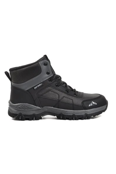 Siyah Poliüretan Unisex Outdoor Bot ürün görseli 1