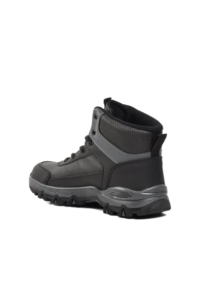 Siyah Poliüretan Unisex Outdoor Bot - Resim 4