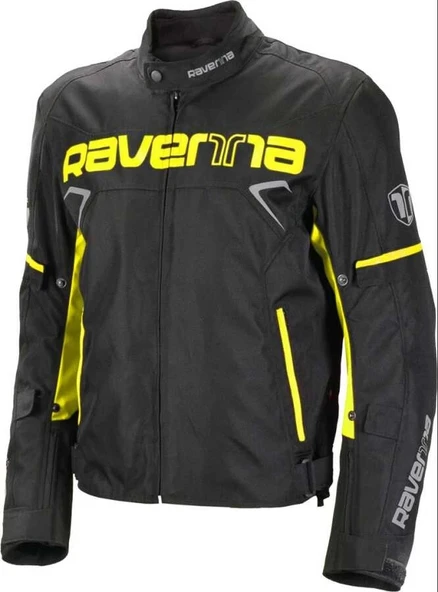 CEKET RAVENNA CE 2 LAYERS WP SHORT SİYAH SARI RA1748 ürün görseli 1