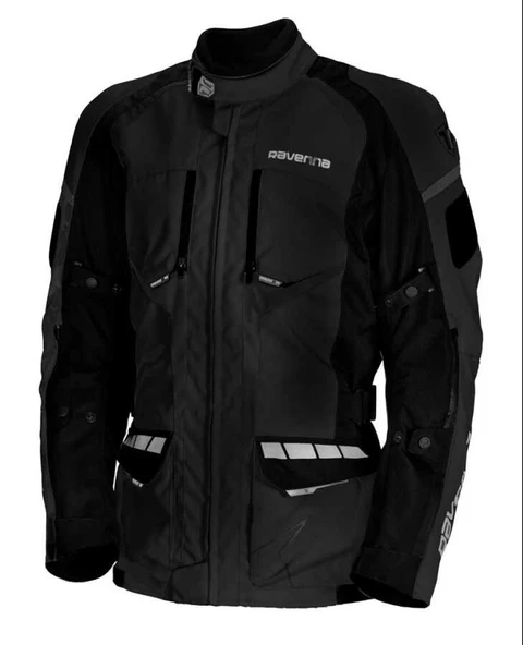 CEKET RAVENNA CE 3 LAYERS ADVENTURE WP SİYAH RA1771 ürün görseli 1