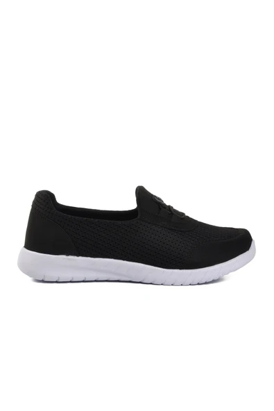 Siyah Beyaz Kadın Spor Ayakkabı Sneaker ürün görseli 1