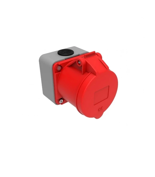 BEMİS CEE 5x32A DÜZ DUVAR PRİZİ BC1-3505-2510 ürün görseli 1