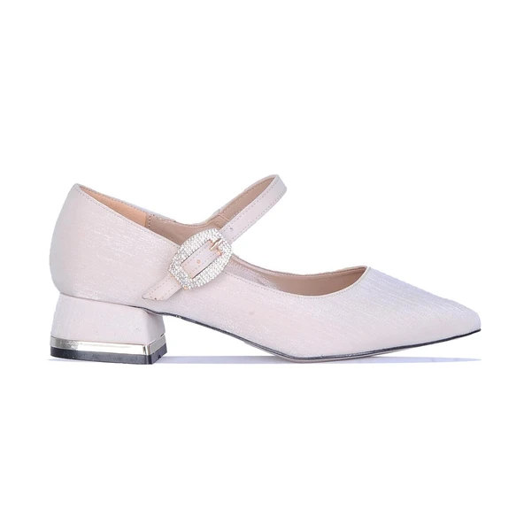 Scarletta 833 Tokalı 3Cm Topuklu Kadın Ayakkabı ürün görseli 1