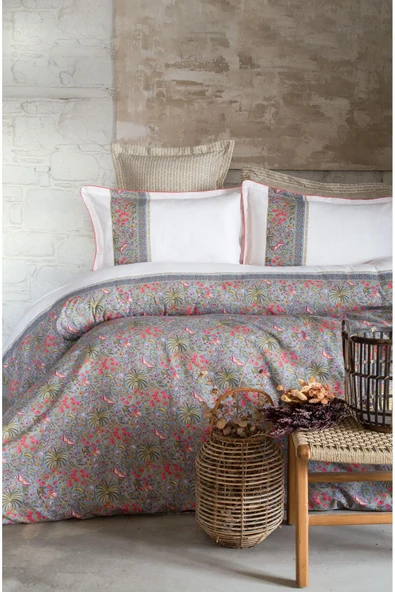 Apricitas HOME Crepier Krep Çift Kişilik Nevresim Takımı Heavenly ürün görseli 1