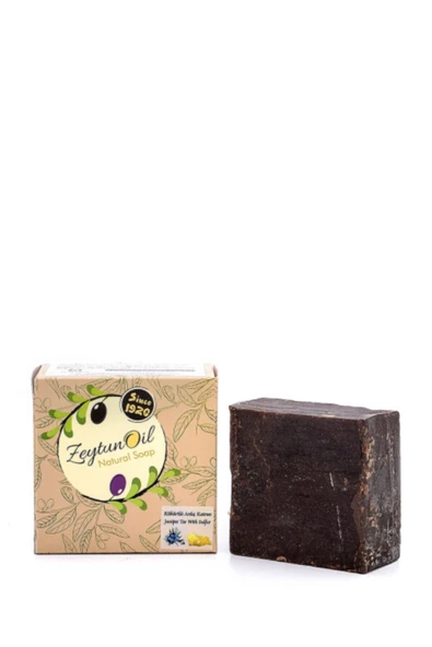 ZeytunOil Kükürtlü Ardıç Katran Sabun - Resim 2