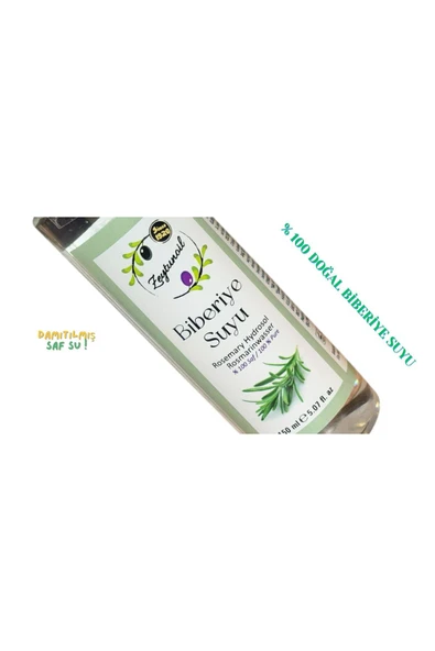 ZeytunOil Biberiye Suyu % 100 Doğal 150 ml Dökülme Karşıtı , Besleyici , Yenileyici Saf Tonik ürün görseli 1