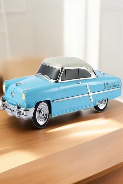 ULTRATEKNO 1952 Lincoln Capri Model Retro Araba Bluetooth Hoparlör Fm Radyo USB Tf Aux Destekli Speaker ürün görseli 1