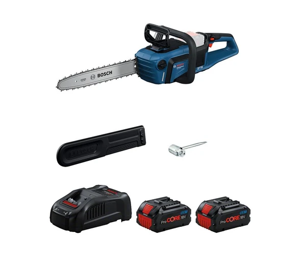 GKE 18V-40 Zincirli Ağaç Kesme 2x5.5 Procore Set ürün görseli 1