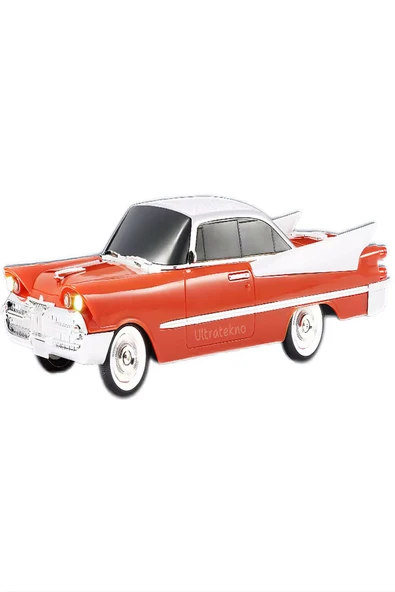ULTRATEKNO WS-1965BT Dodge 59 Model Retro Araba Bluetooth Hoparlör Fm Radyo USB Tf Aux Destekli Speaker ürün görseli 1