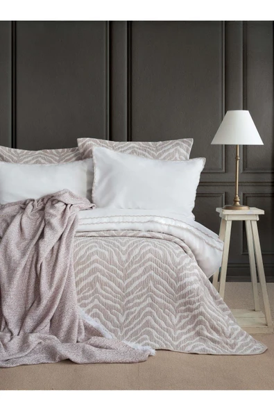 Apricitas HOME Çift Kişilik Tımeless Prıme Set Londa Bej - Yatak Ortusu ürün görseli 1