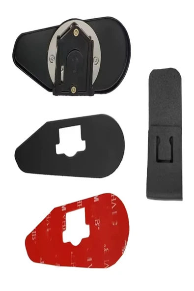 ULTRATEKNO Maxto M3 / M3S interkomlar için 360° Dönebilen Kask Bağlantı Kiti - Rotating Base Set ürün görseli 1