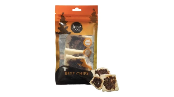 Jose Dog Sığır Etli Cips Köpek Ödül Maması 60 g ürün görseli 1
