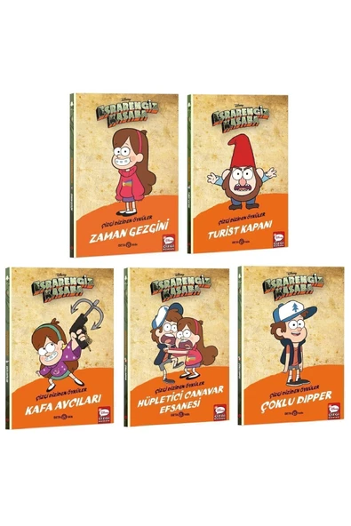 Esrarengiz Kasaba Çizgi Diziden Öyküler 5 Kitap Set ürün görseli 1