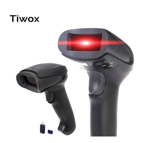 Tiwox VSK-118+, EL Tipi, Laser, 2D Karekod, Kablosuz, Barkod Okuyucu Mini Usb Dongle ile birlikte ürün görseli 1