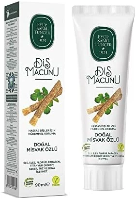 EYÜP SABRİ TUNCER Doğal Misvak Özlü Diş Macunu, 90ml ürün görseli 1