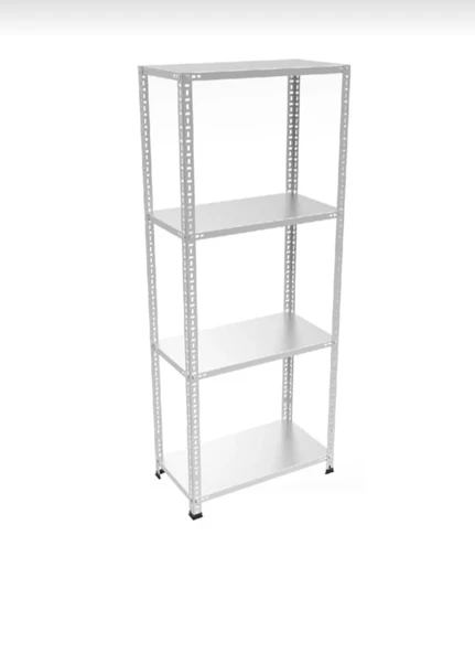 31x60x100 4 katlı çelik raf modülü ürün görseli 1