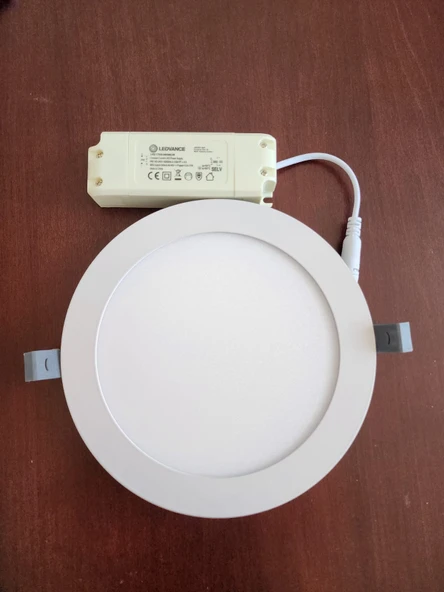 LEDVANCE DOWNLIGHT SLIM ALU RD DN180 17W 3000K 1350lm ürün görseli 1