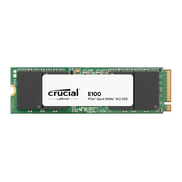 CRUCIAL E100 1TB 5000/4500MB/s 2280 M2 PCIe GEN4 SSD CT1000E100SSD8 ürün görseli 1