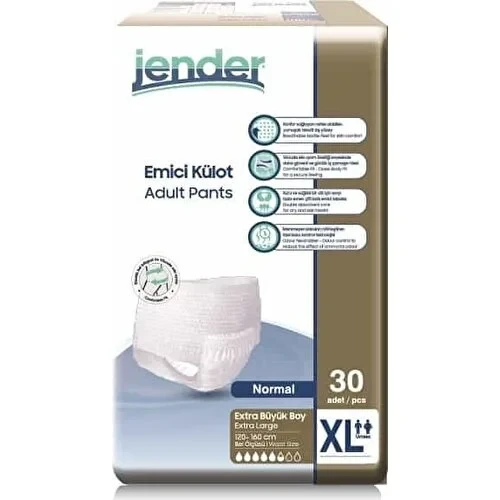 Jender Emici Külot Xlarge Ekstra Büyük Boy 30'lu 2 paket / 60 adet ürün görseli 1