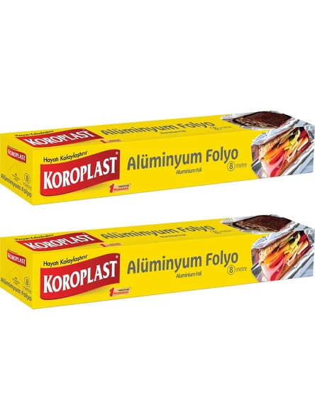 Koroplast Alüminyum Folyo 8 Mt x 2 Paket ürün görseli 1