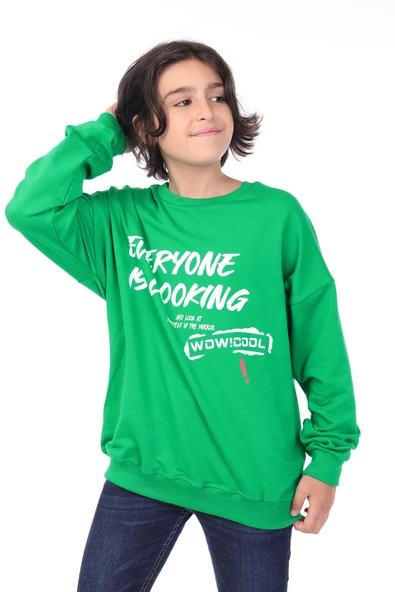 Toontoy Erkek Çocuk Baskılı Sweatshirt ürün görseli 1