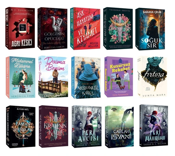 İndigo Kampanyalı Roman Seti (15 Kitap) ürün görseli 1