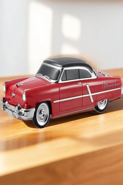ULTRATEKNO 1952 Lincoln Capri Model Retro Araba Bluetooth Hoparlör Fm Radyo USB Tf Aux Destekli Speaker ürün görseli 1