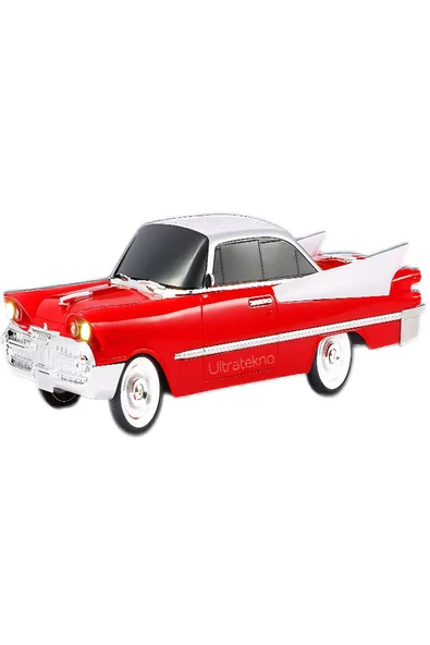 ULTRATEKNO WS-1965BT Dodge 59 Model Retro Araba Bluetooth Hoparlör Fm Radyo USB Tf Aux Destekli Speaker ürün görseli 1