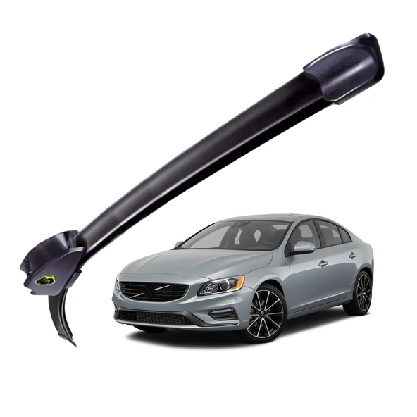 Mega Oto Market RBW Otomobil Sileceği Muz Silecek Takımı 60/55 cm 24/23 inch Volvo S60 S80 V70 ile uyumlu ürün görseli 1