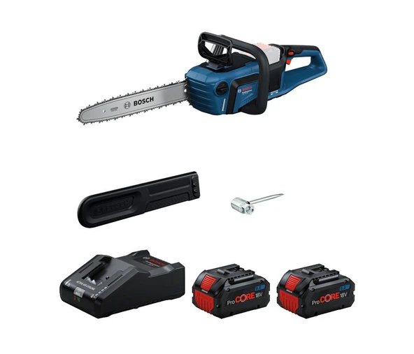 GKE 18V-40 Zincirli Ağaç Kesme 2x8.0 Procore Set ürün görseli 1